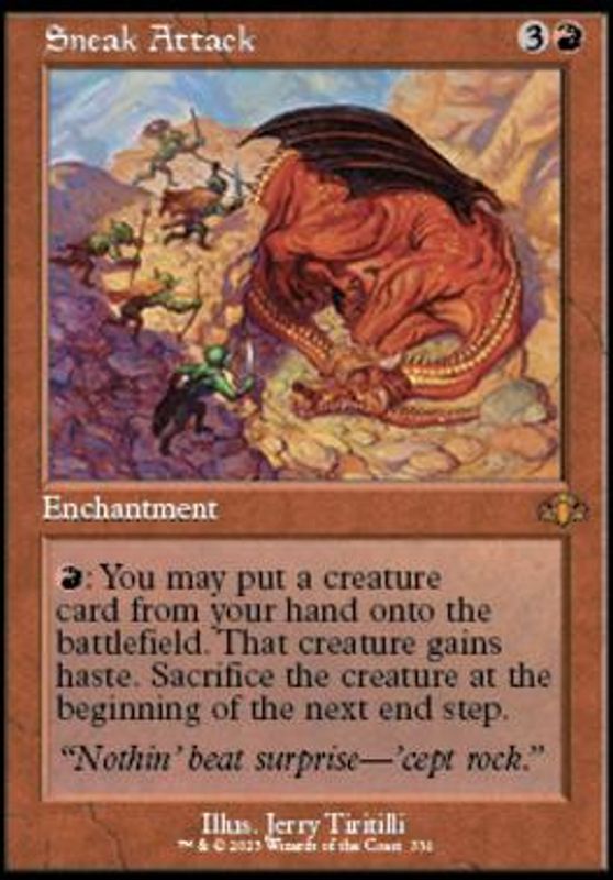 Sneak Attack (Retro Frame)