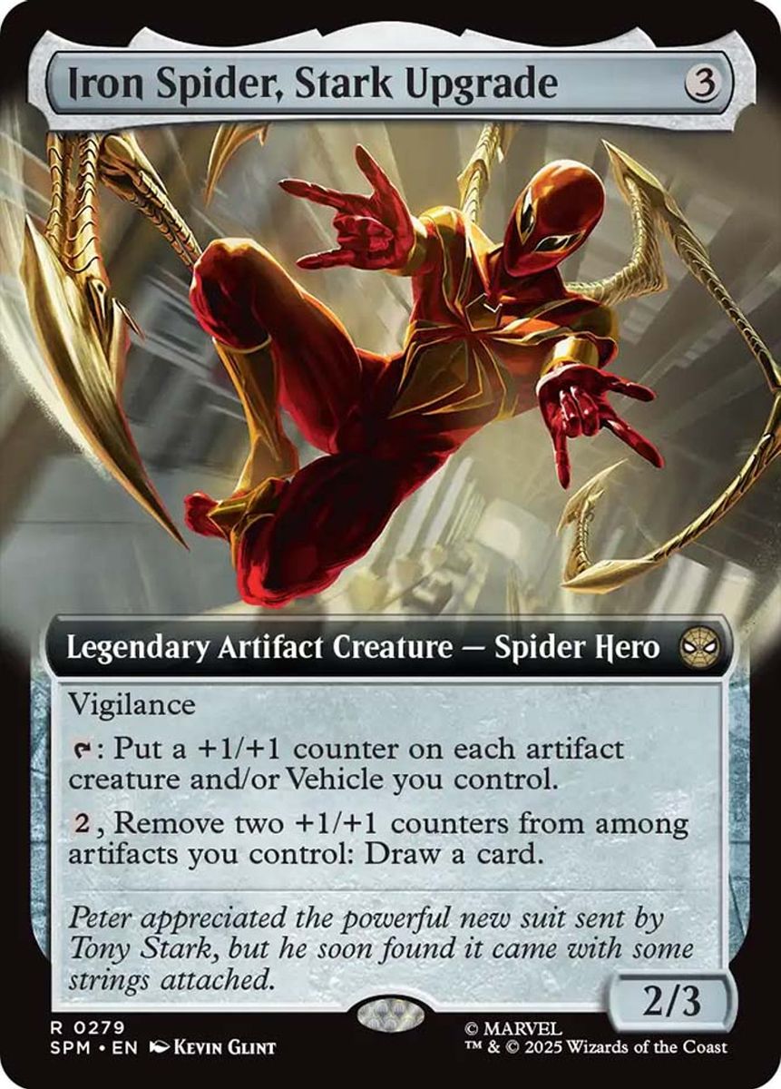 Iron Spider, Stark Upgrade (Extended Art) (Foil)