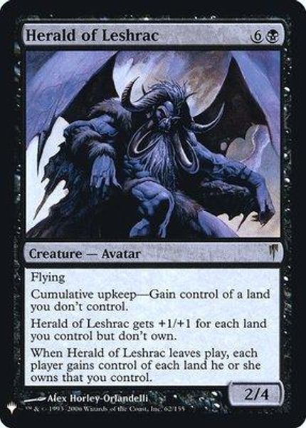 Hovedbilde Herald of Leshrac (Foil)