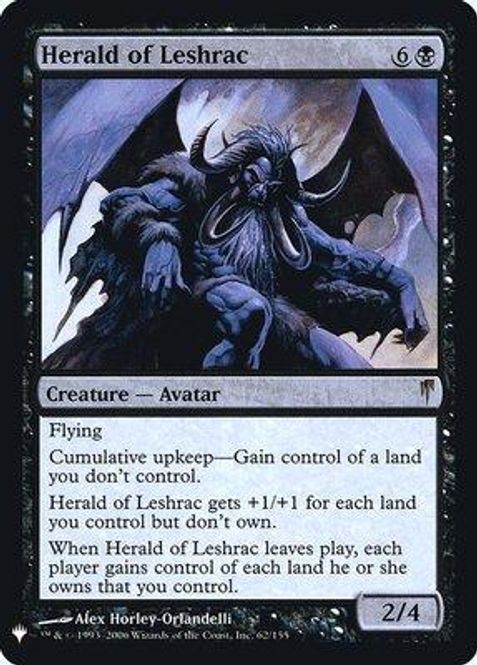 Hovedbilde Herald of Leshrac (Foil)