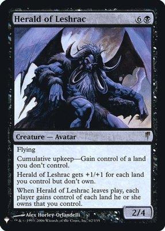 Herald of Leshrac (Foil)