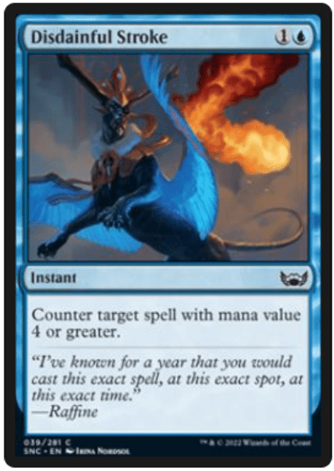 Hovedbilde Disdainful Stroke (foil)