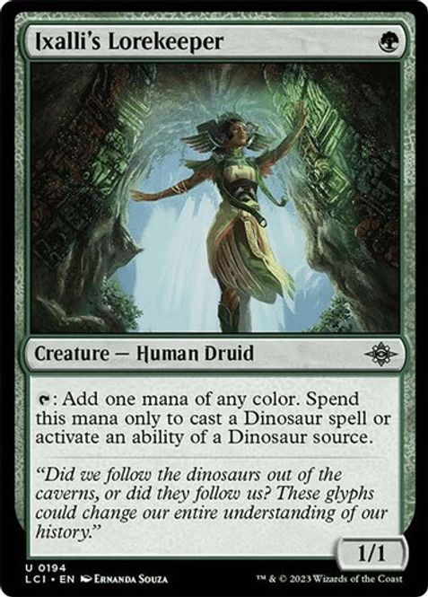 Hovedbilde Ixalli's Lorekeeper (Foil)