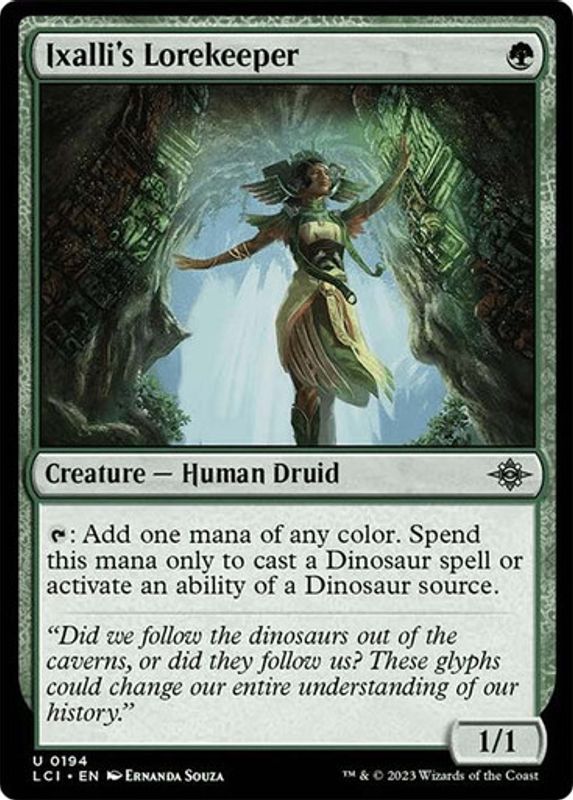 Ixalli's Lorekeeper (Foil)