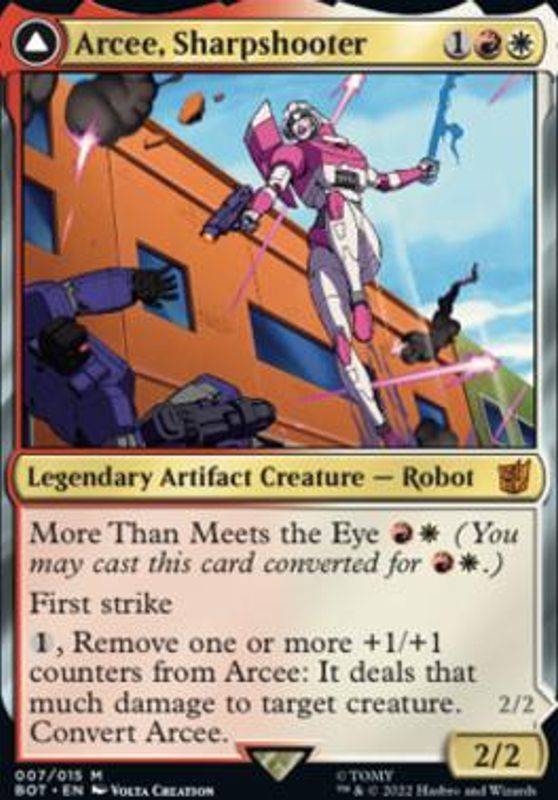 Arcee, Sharpshooter (Foil)