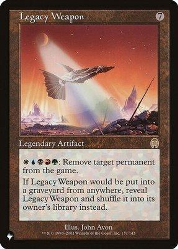 Legacy Weapon (Apocalypse)