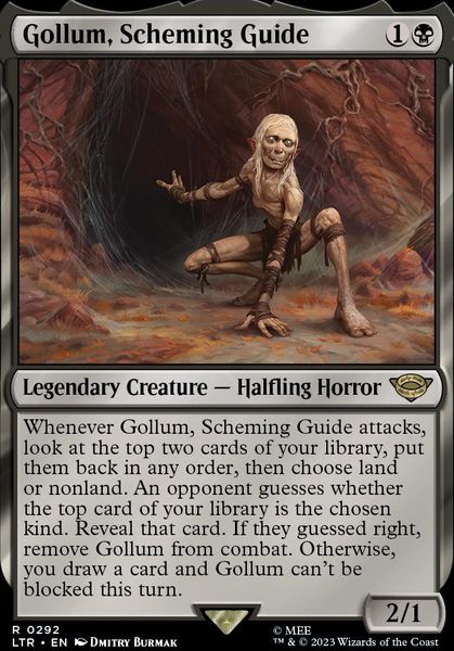 Hovedbilde Gollum, Scheming Guide
