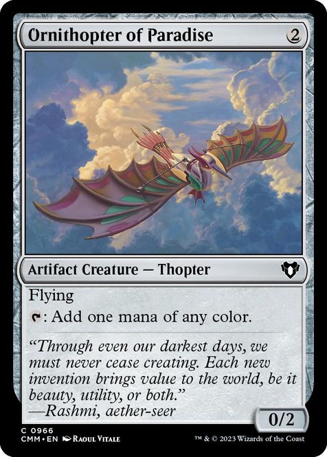 Hovedbilde Ornithopter of Paradise