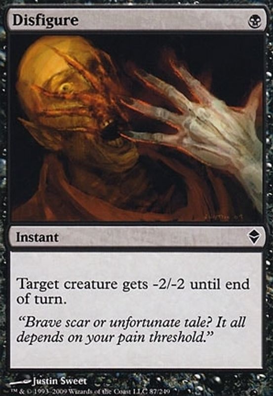 Disfigure