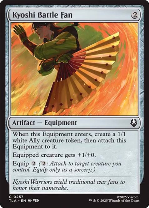 Hovedbilde Kyoshi Battle Fan (Foil)