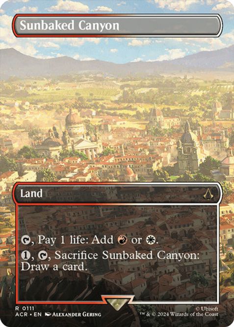 Hovedbilde Sunbaked Canyon (Borderless)