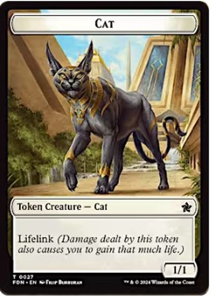 Hovedbilde Cat Token (0027)