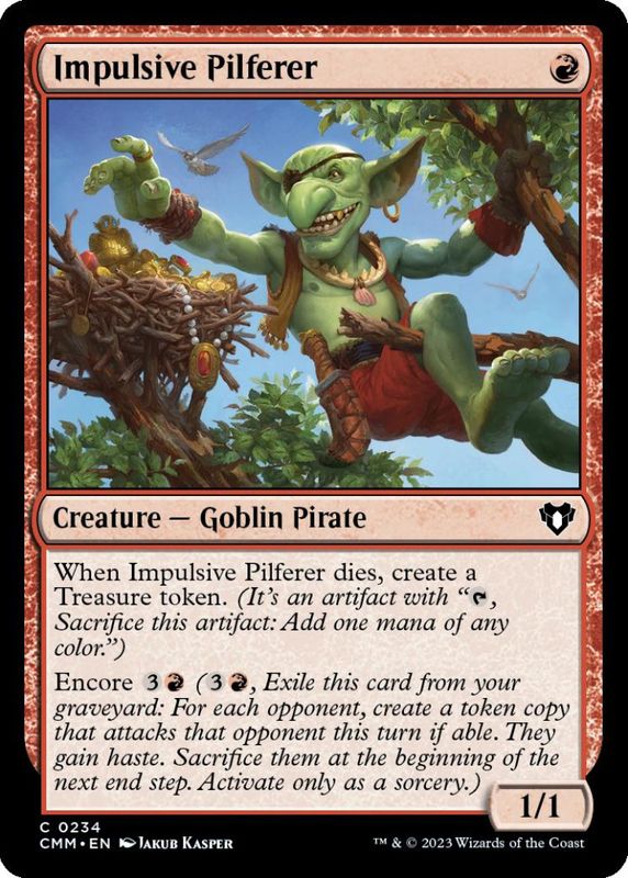 Impulsive Pilferer
