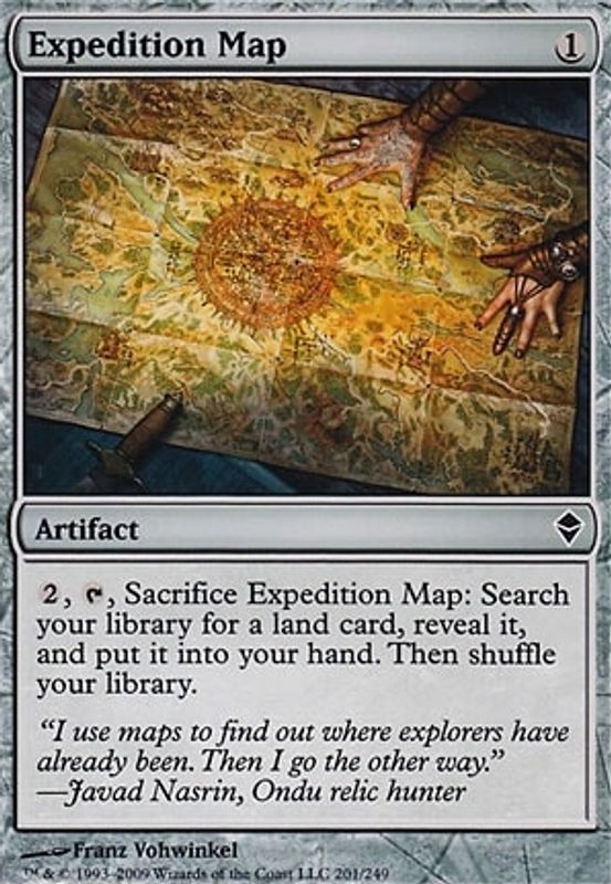 Expedition Map (Foil)