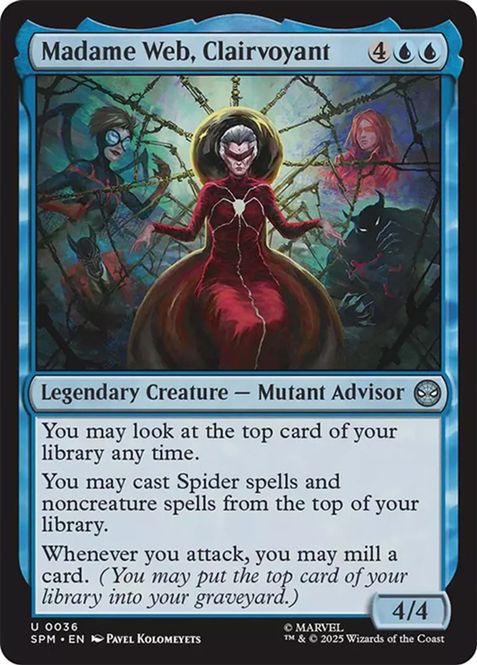 Hovedbilde Madame Web, Clairvoyant