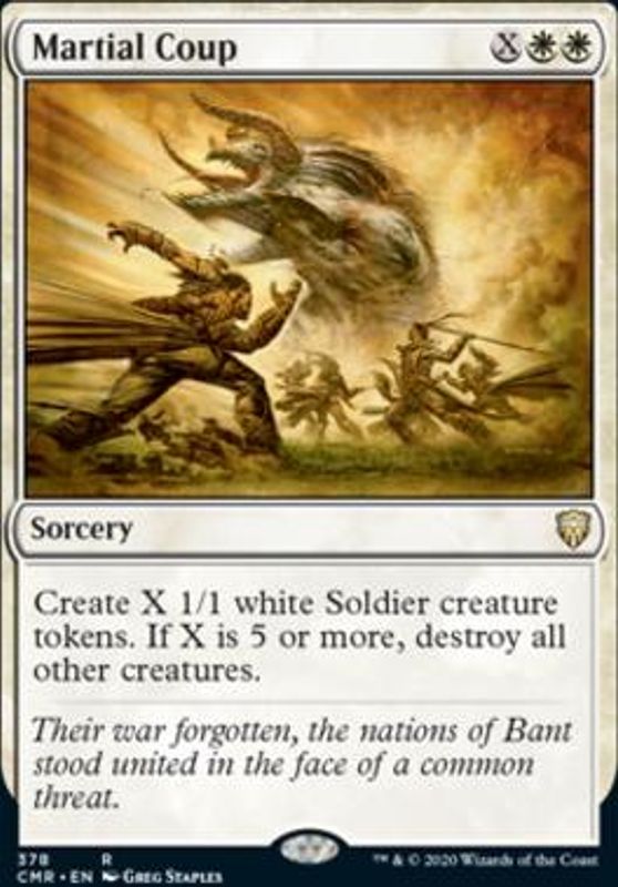 Martial Coup (Commander Deck)