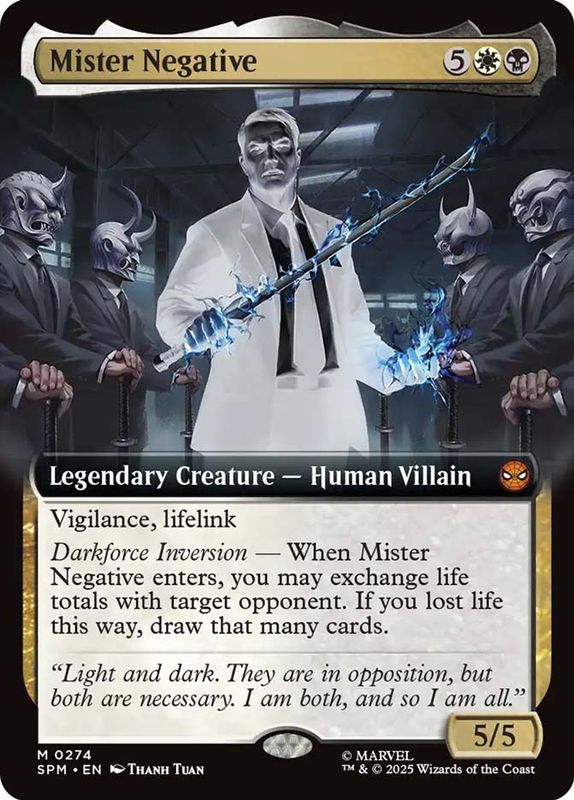Mister Negative (Extended Art)