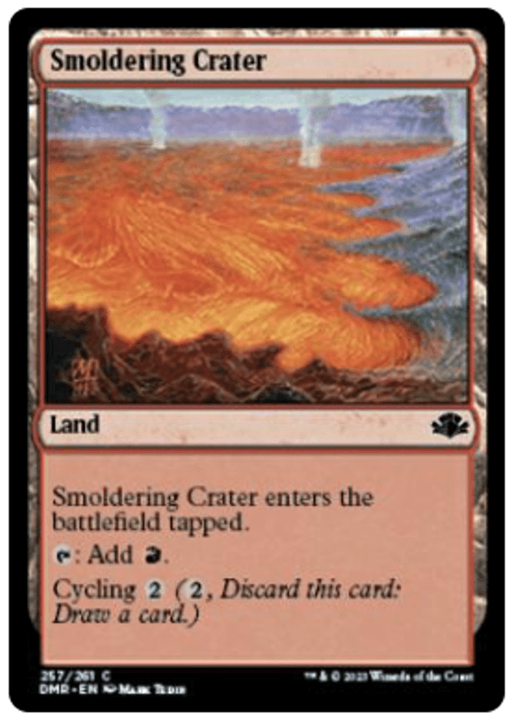 Smoldering Crater