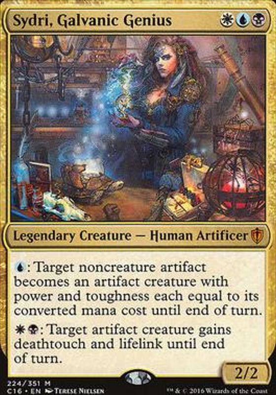 Sydri, Galvanic Genius