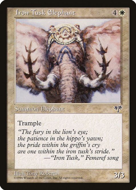Hovedbilde Iron Tusk Elephant
