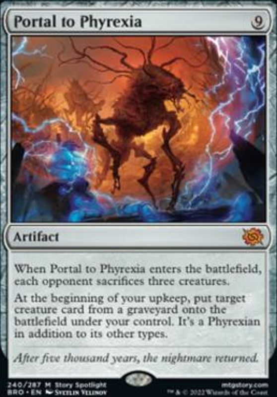 Portal to Phyrexia (foil)