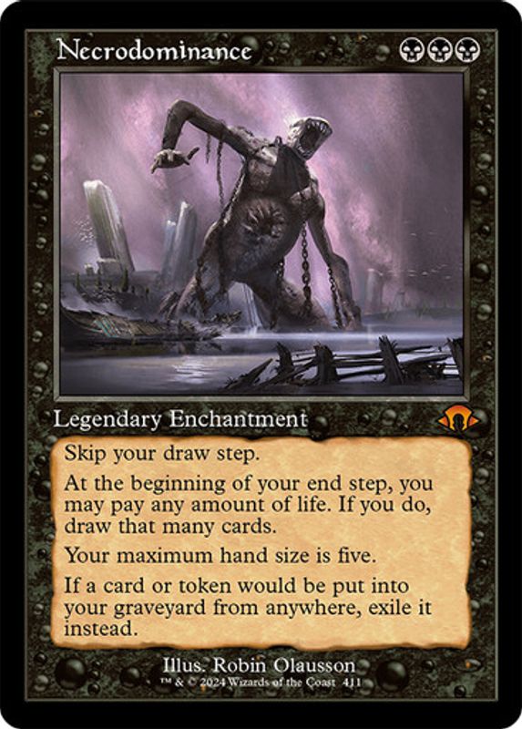 Necrodominance (Retro Frame) (Foil)