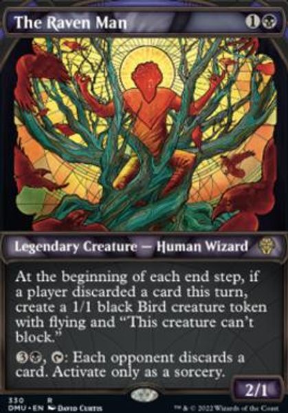 Hovedbilde The Raven Man (Textured Foil ...