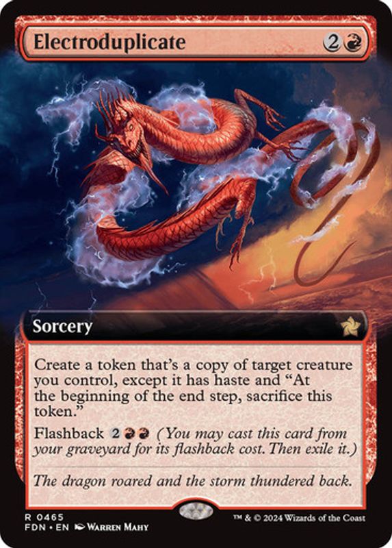 Electroduplicate (Extended Art) (Foil)