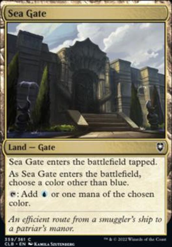 Sea Gate (foil)