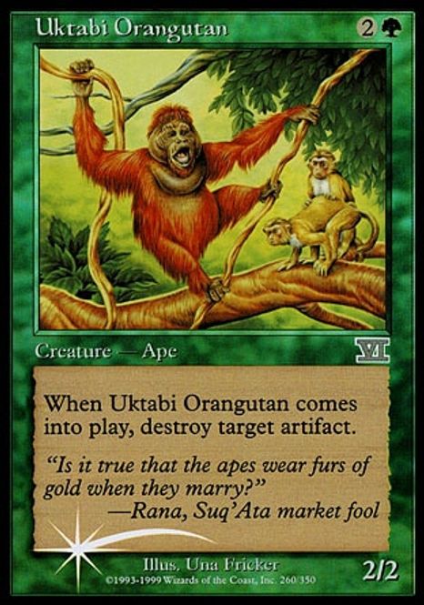 Hovedbilde Uktabi Orangutan (Arena Foil)