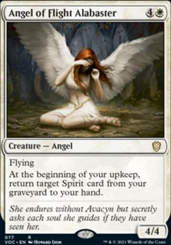 Angel of Flight Alabaster