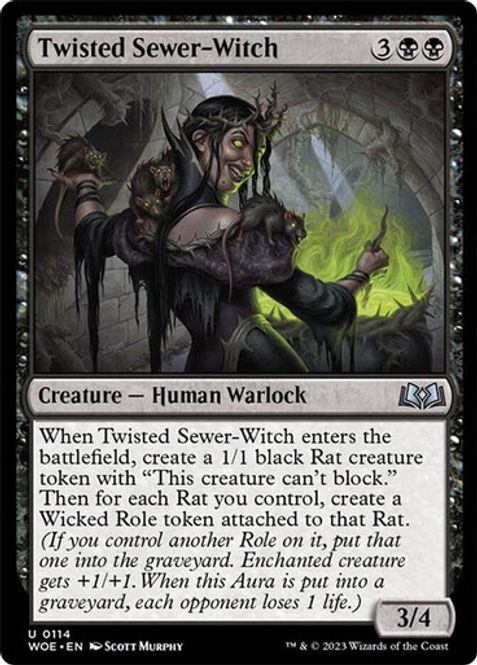 Hovedbilde Twisted Sewer-Witch (Foil)