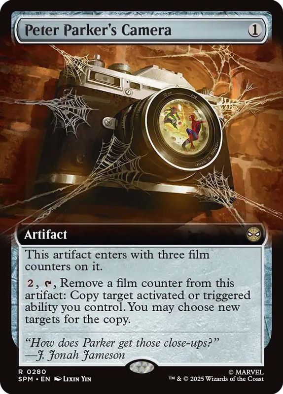 Peter Parker's Camera (Extended Art) (Foil)