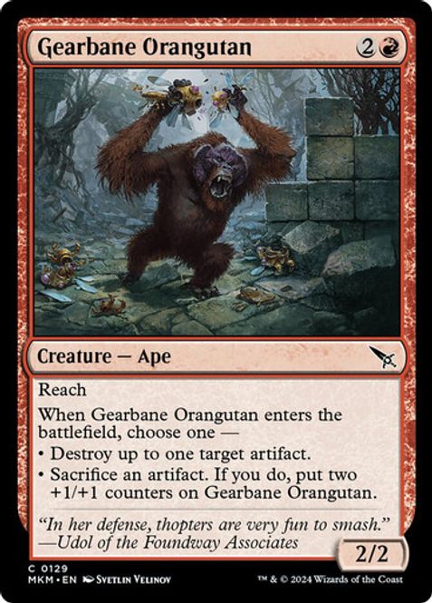 Hovedbilde Gearbane Orangutan (Foil)