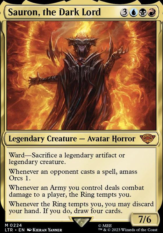 Sauron, the Dark Lord