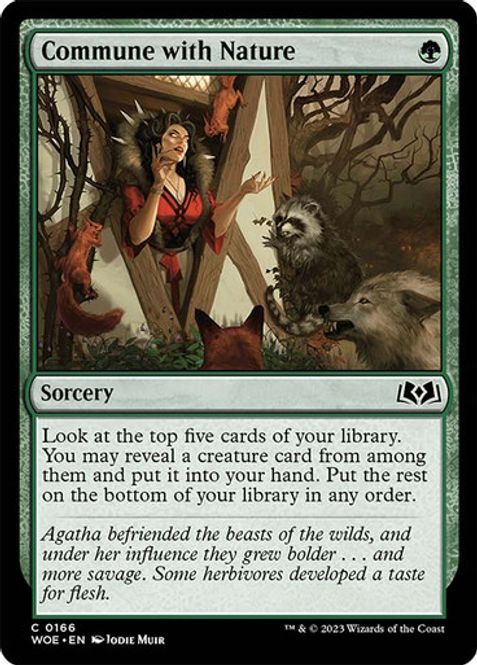 Hovedbilde Commune with Nature (Foil)