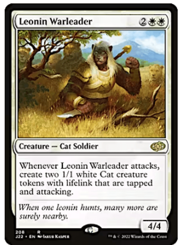 Leonin Warleader
