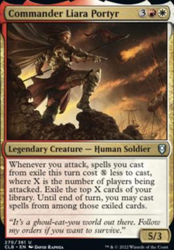 Commander Liara Portyr (foil)