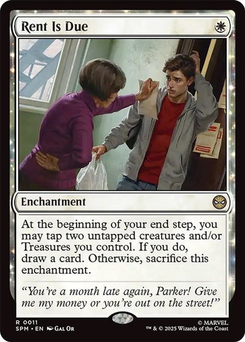 Hovedbilde Rent Is Due (Foil)