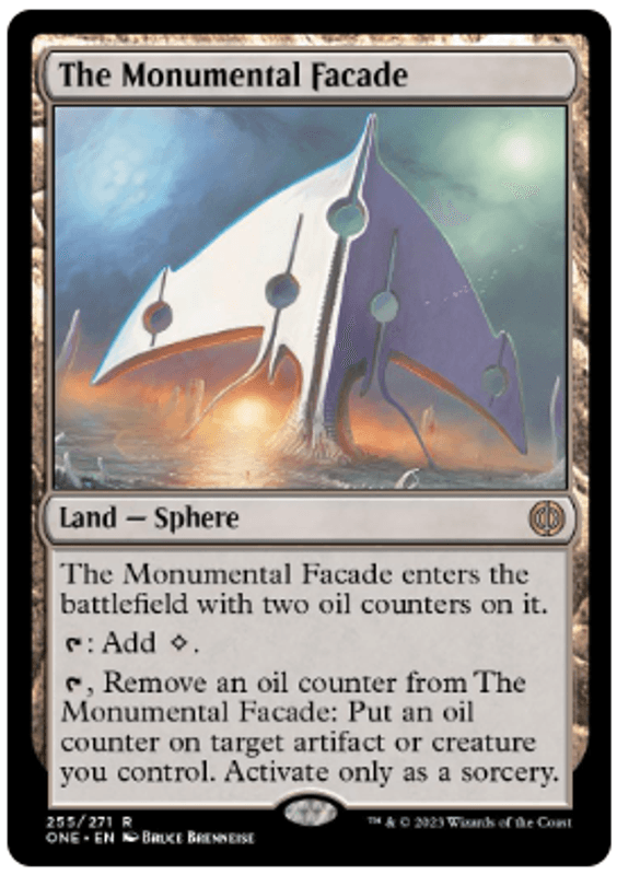 The Monumental Facade (foil)