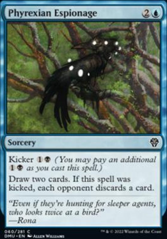 Phyrexian Espionage (foil)