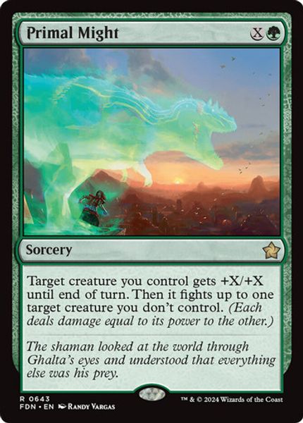 Hovedbilde Primal Might (Foil)
