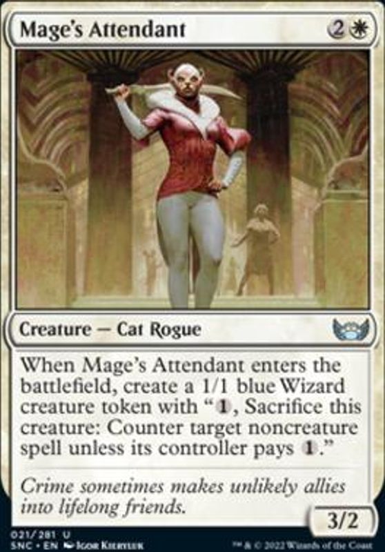 Mage's Attendant (foil)
