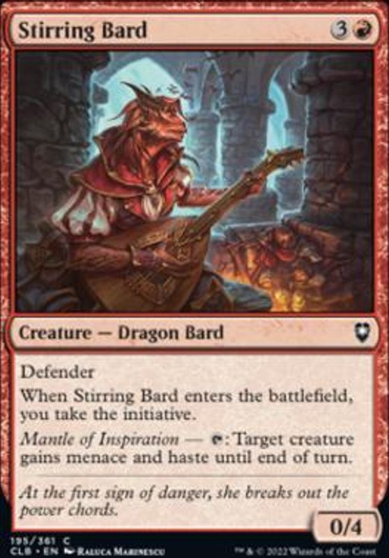 Stirring Bard (foil)
