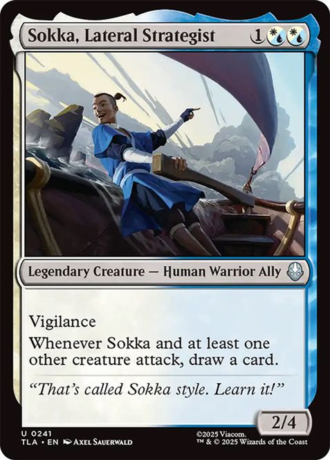 Hovedbilde Sokka, Lateral Strategist