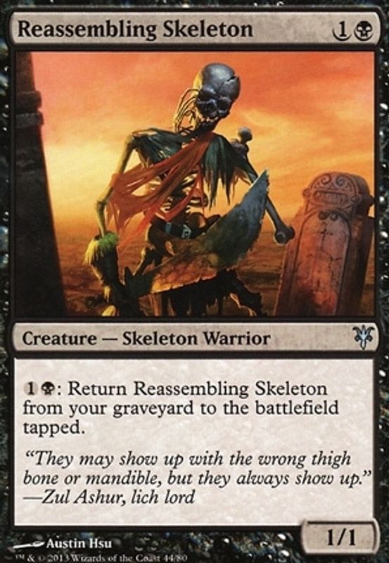 Reassembling Skeleton