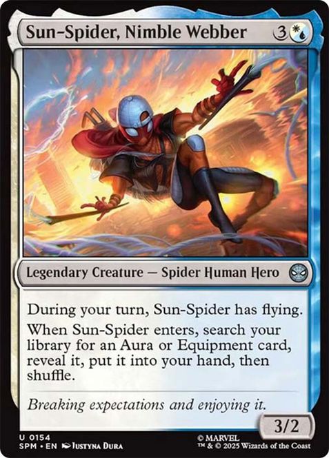 Hovedbilde Sun-Spider, Nimble Webber ...
