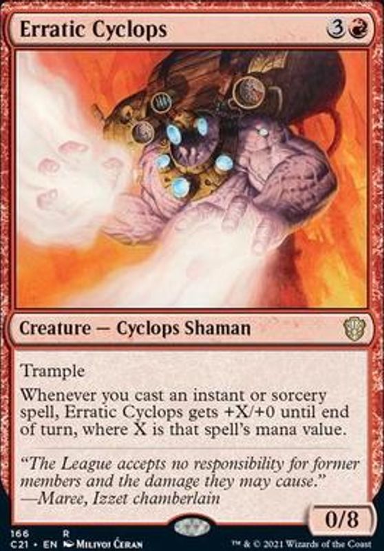 Erratic Cyclops