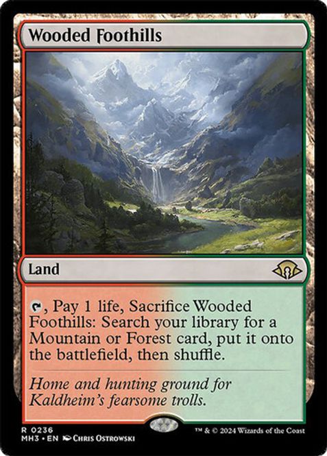 Hovedbilde Wooded Foothills (Foil)