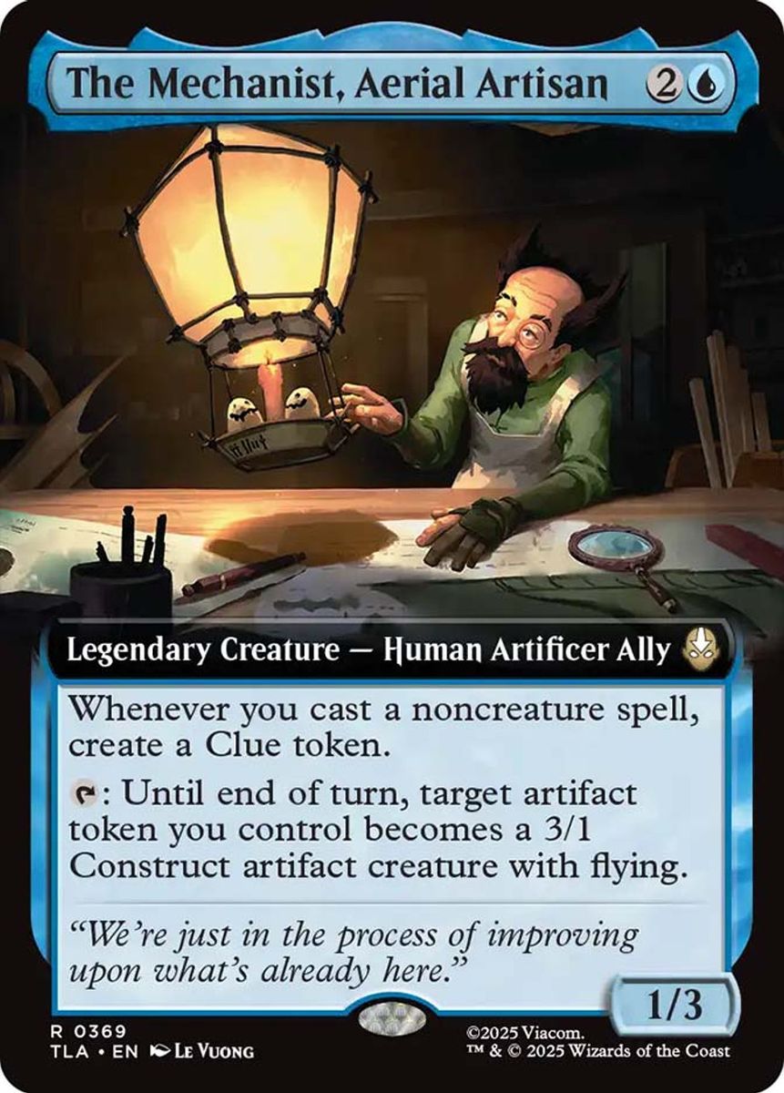 The Mechanist, Aerial Artisan (Extended Art)